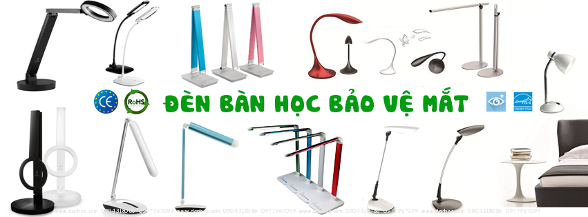 Đèn Học, Đèn bàn, Đèn làm việc. Chuyên dụng Chất lượng tốt