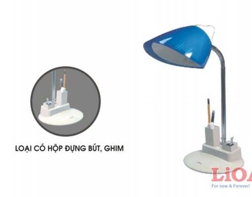 Đèn học Lioa màu xanh