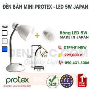 Đèn bàn học mini - LED Nhật Bản 5W cao cấp