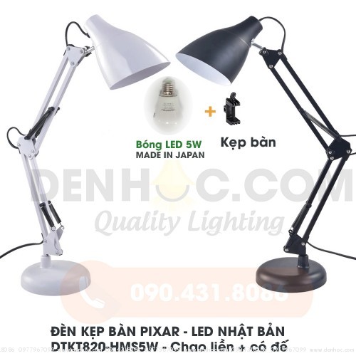 Đèn kẹp bàn Pixar - LED NHẬT BẢN cao cấp