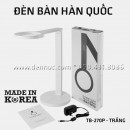 Đèn LED Hàn Quốc để bàn Cogylight 270P - màu Trắng